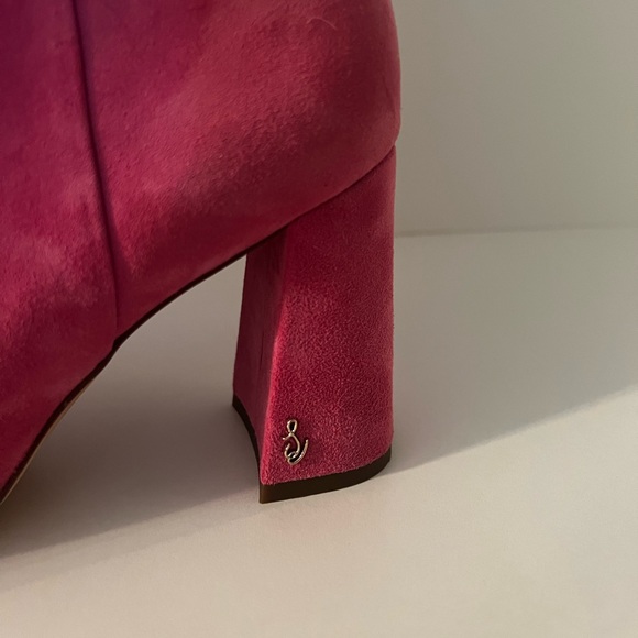 Sam Edelman Pink Fawn Ankle Booties - Picture 6 of 6